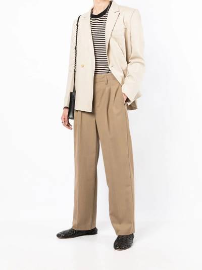 Lemaire straight-leg tailored trousers outlook