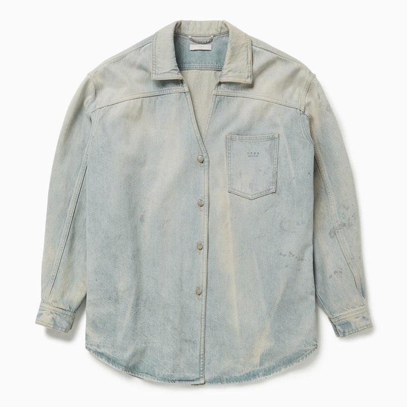 1989 STUDIO - 1989 STUDIO Light blue denim overshirt - 1