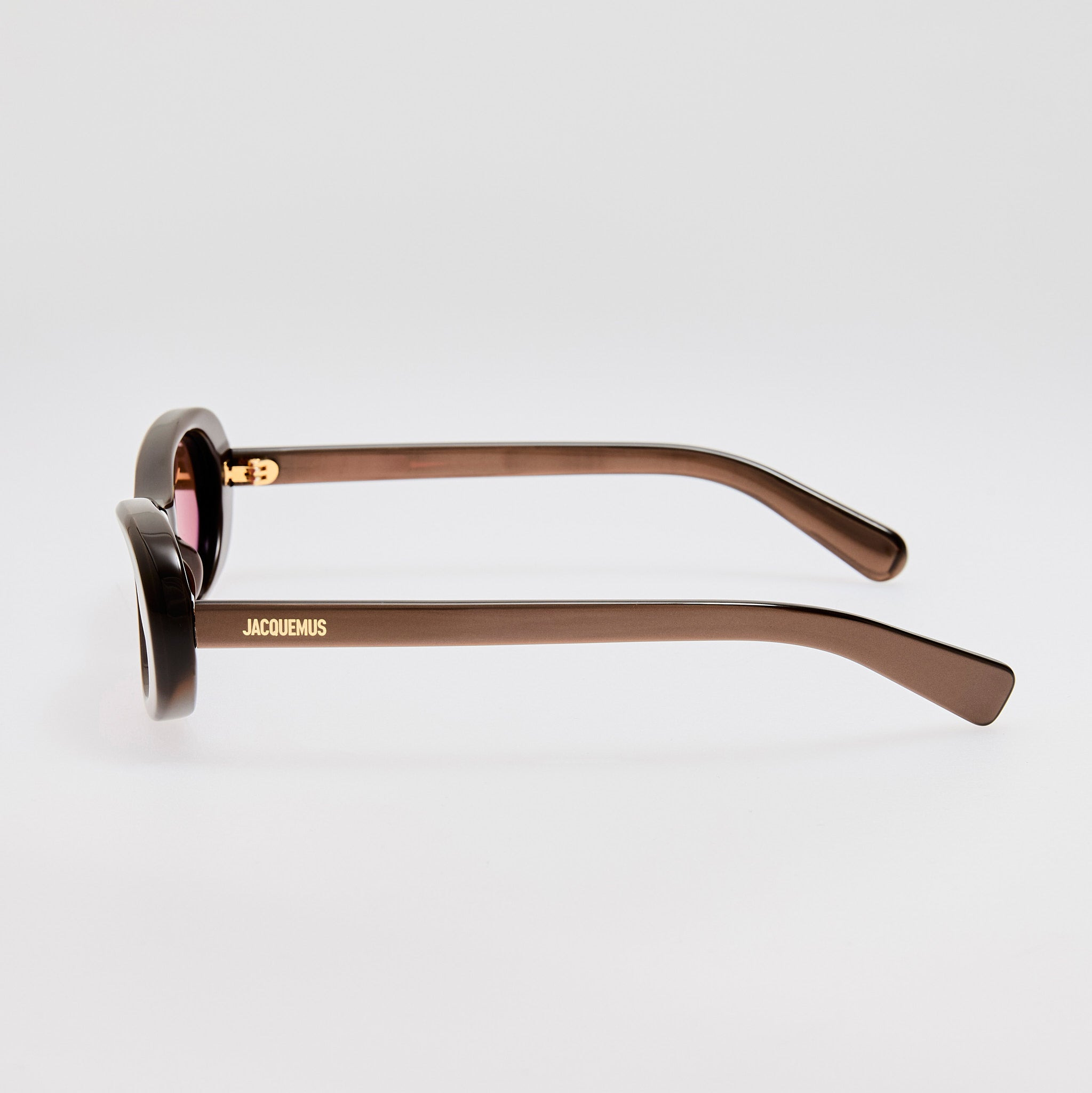 Nuvola Sunglasses in Metallic Brown - 5