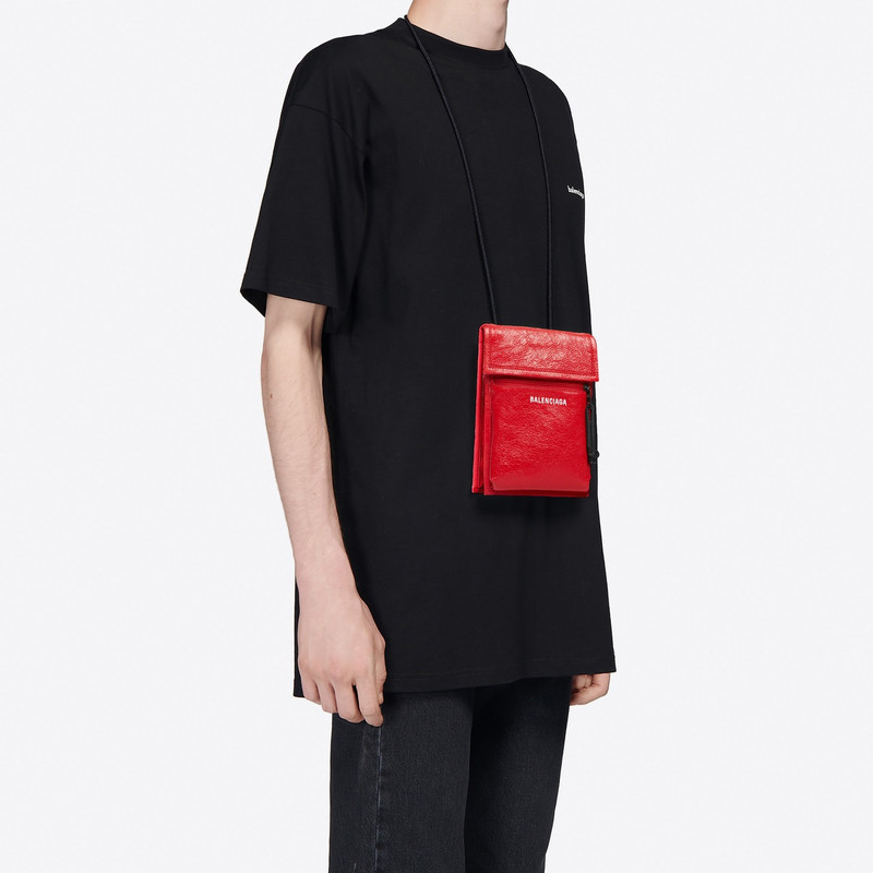 BALENCIAGA Explorer Pouch Strap Leather outlook