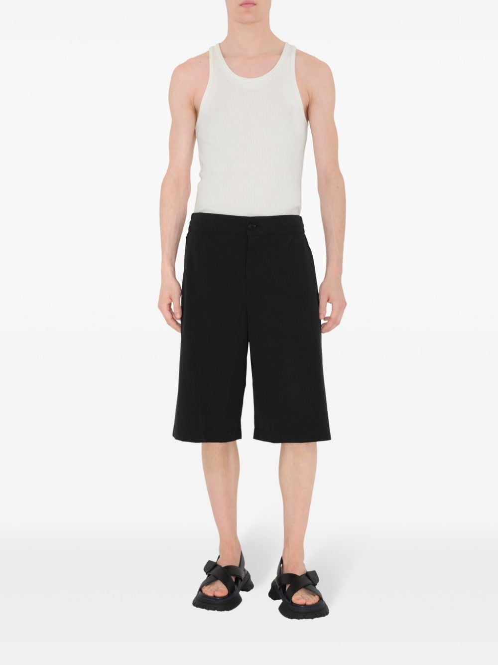 low-rise bermuda shorts - 2