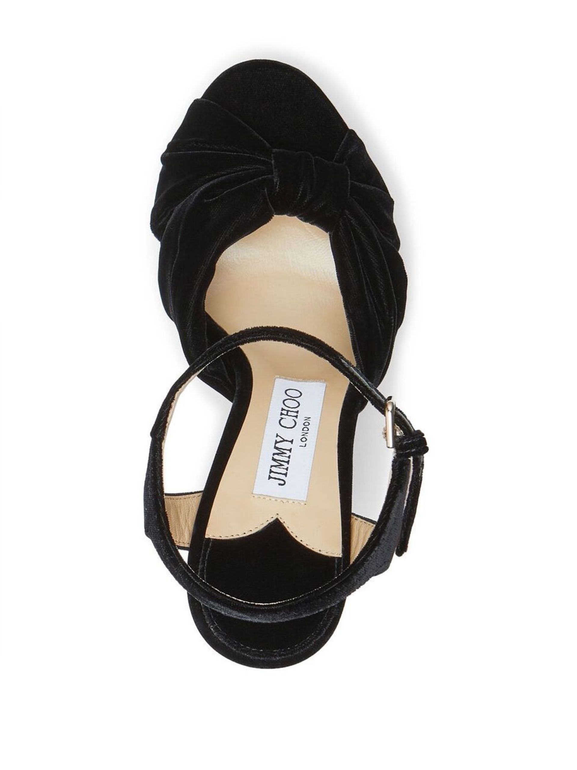 Black Heloise 120 Platform Sandals - 4