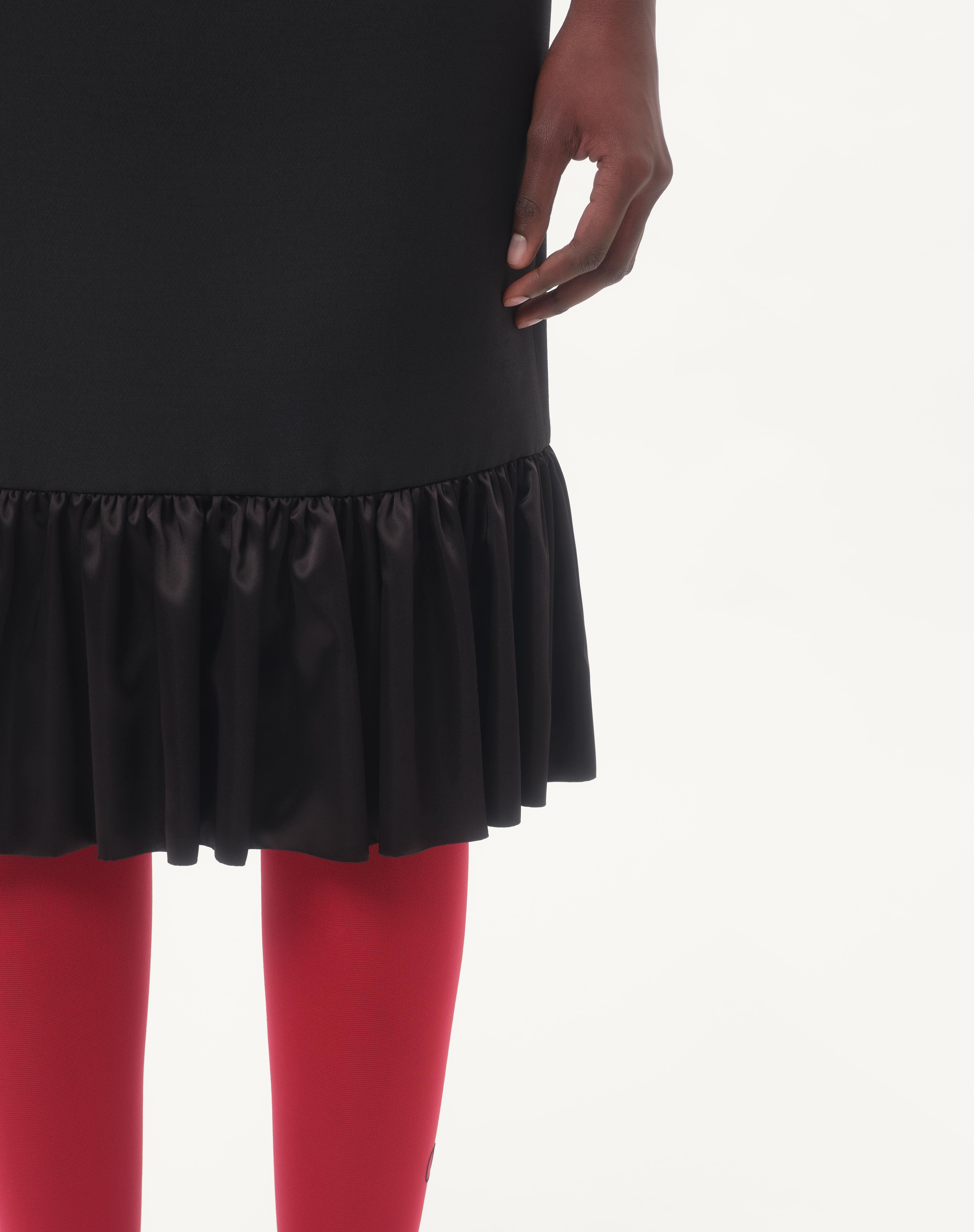 CREPE COUTURE MIDI SKIRT - 3