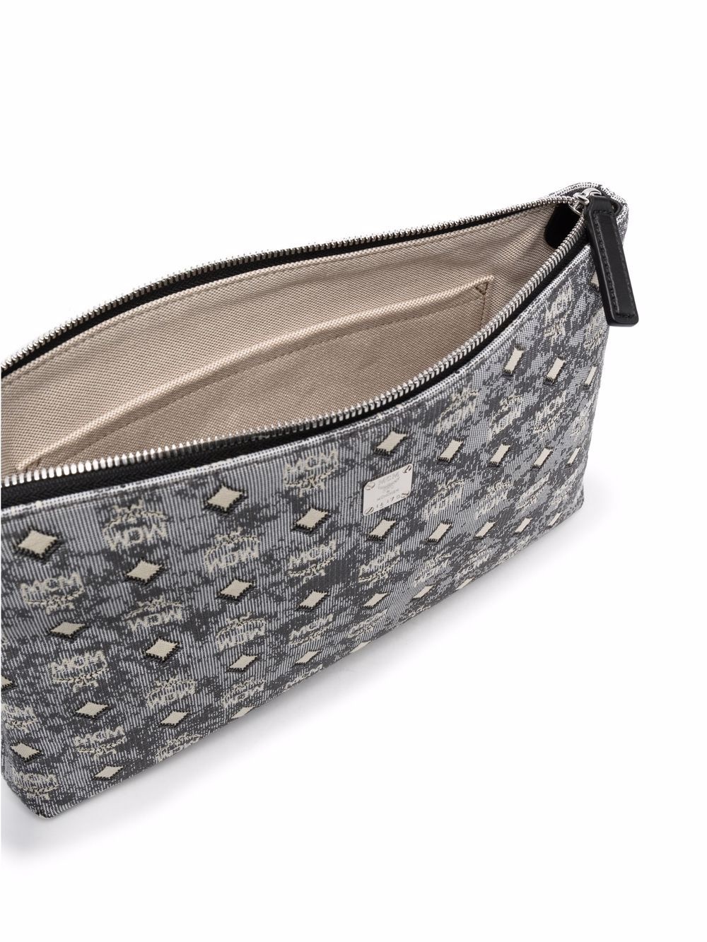 Visetos jacquard clutch bag - 5