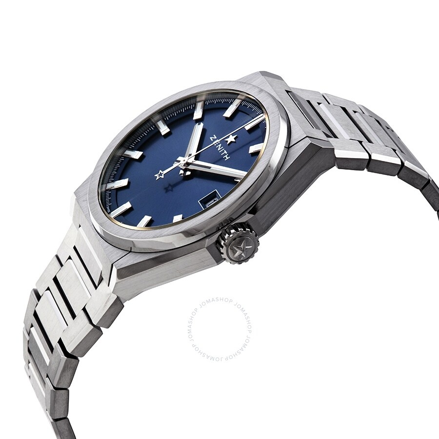 Zenith Defy Classic Automatic Blue Dial Titanium Men's Watch 95.9000.670/51.M9000 - 2