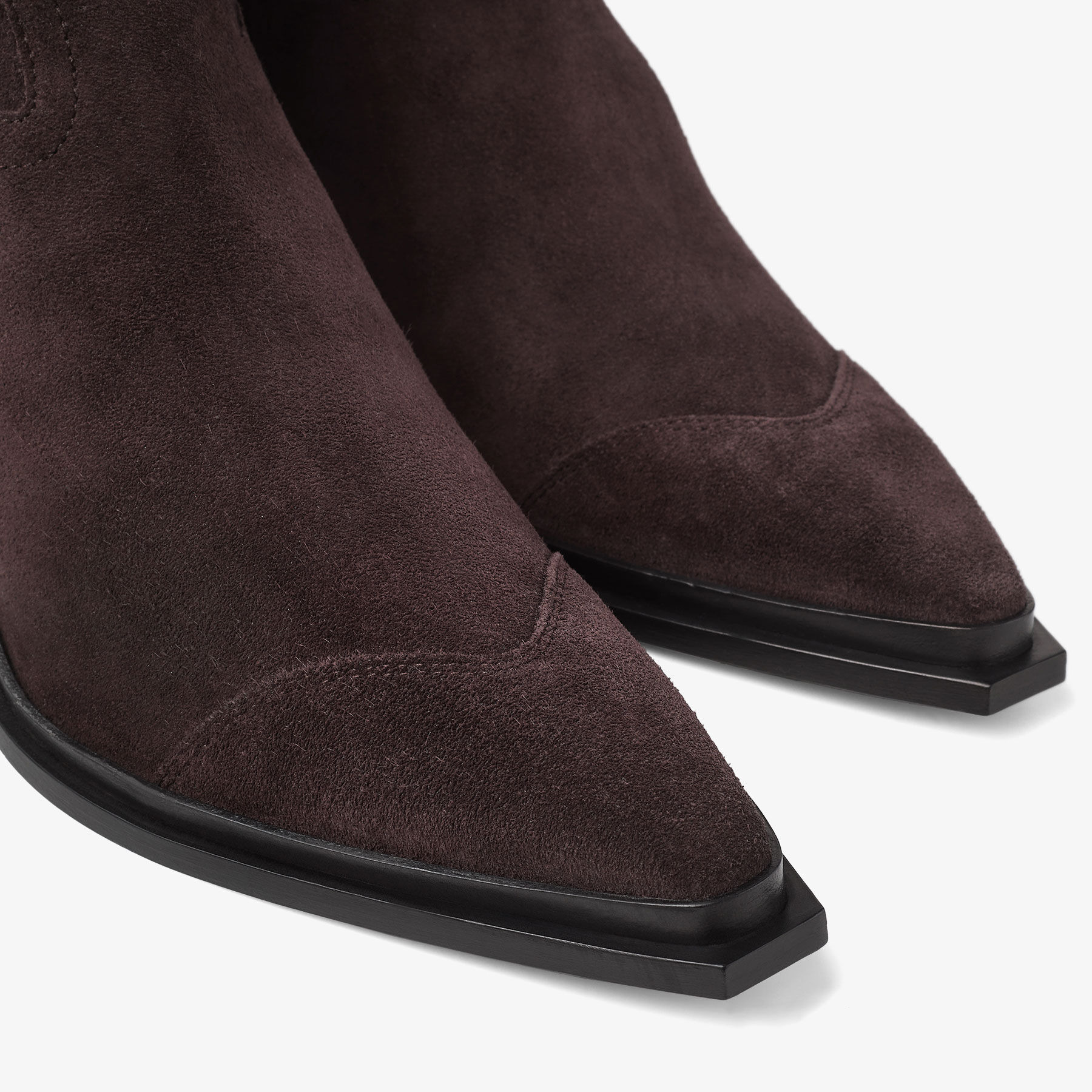 Cece Ankle Boot 60
Coffee Suede Ankle Boots - 3