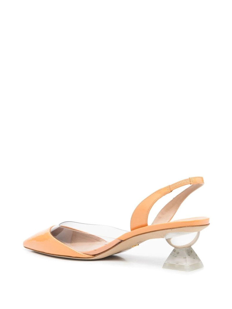 Lucite Sculpt pumps 3