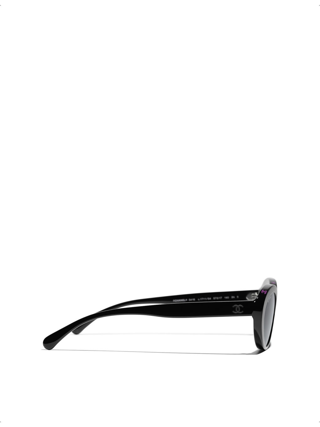 CH5416 oval-frame acetate sunglasses - 3