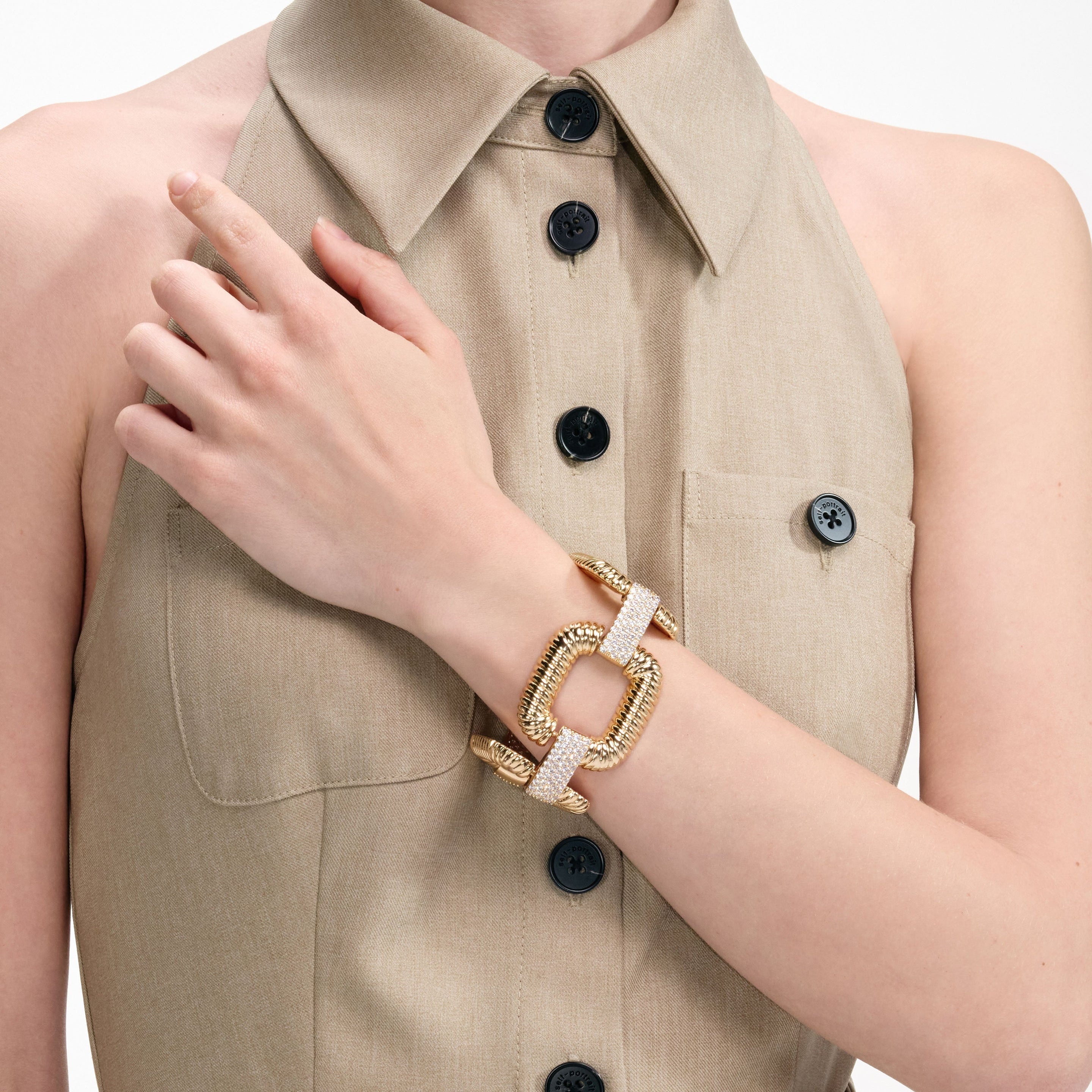 Gold Knocker Bracelet - 3
