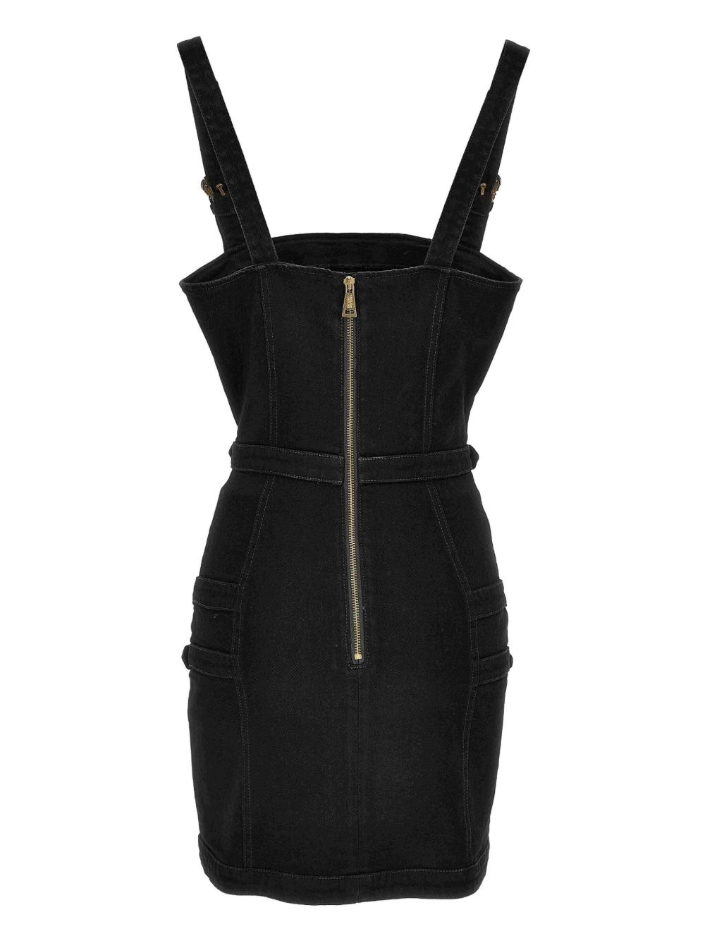 buckled mini dress - 2