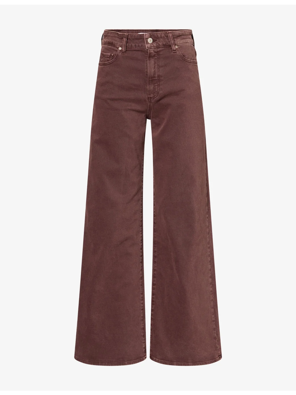 Anessa Wide-Leg Cotton-Stretch Denim Jeans - 1