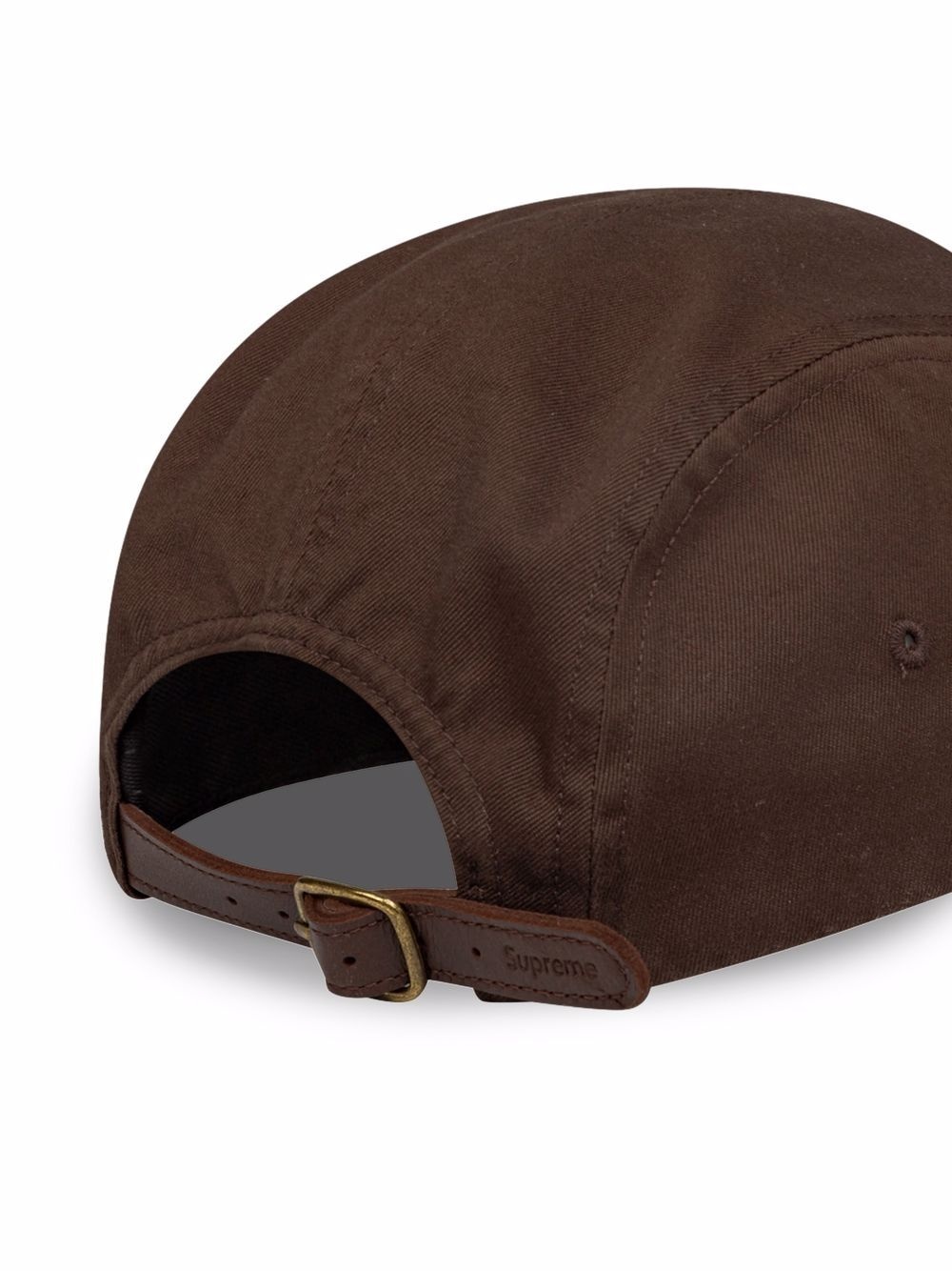 washed chino twill camp cap - 2