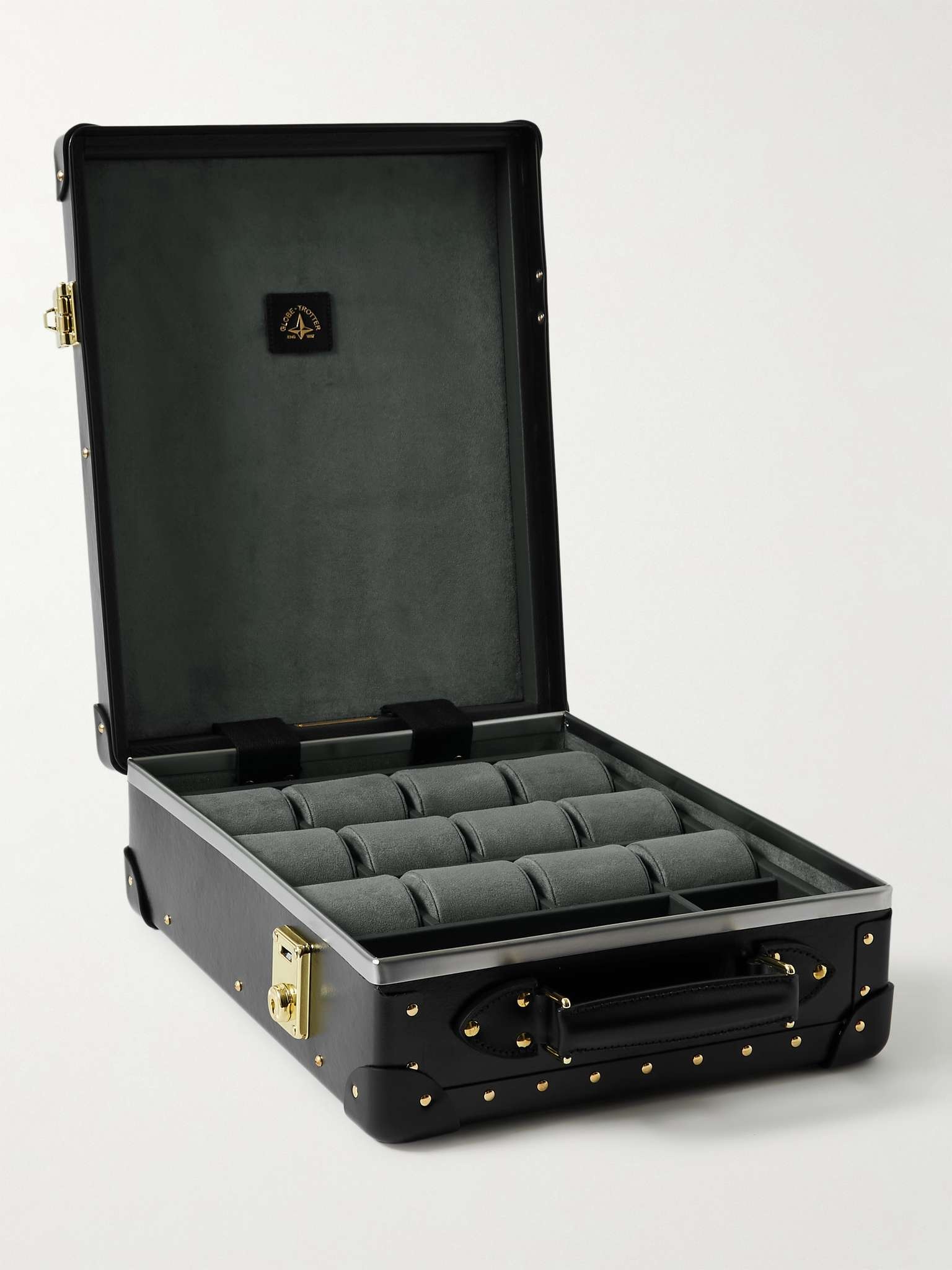 Centenary Leather-Trimmed Twelve-Watch Box - 1