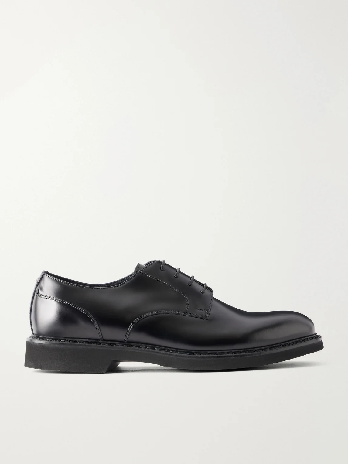 Leather Derby Shoes - 1