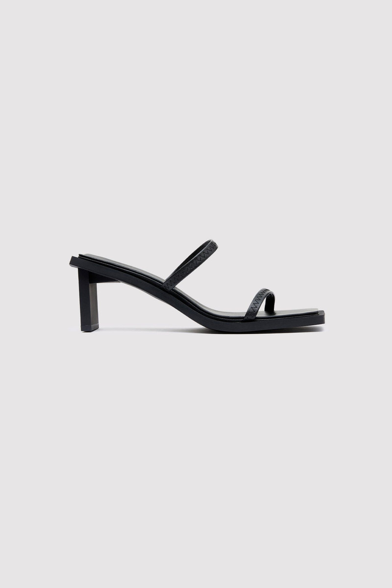 Fine Strap Heel - Black 4