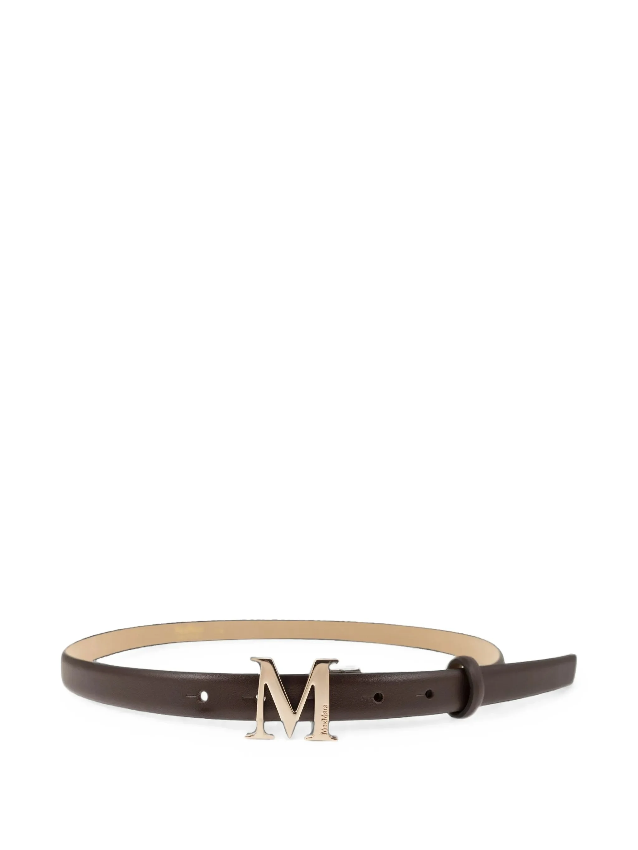Max Mara MCLASSIC20S - Monogram Leather Belt - 1