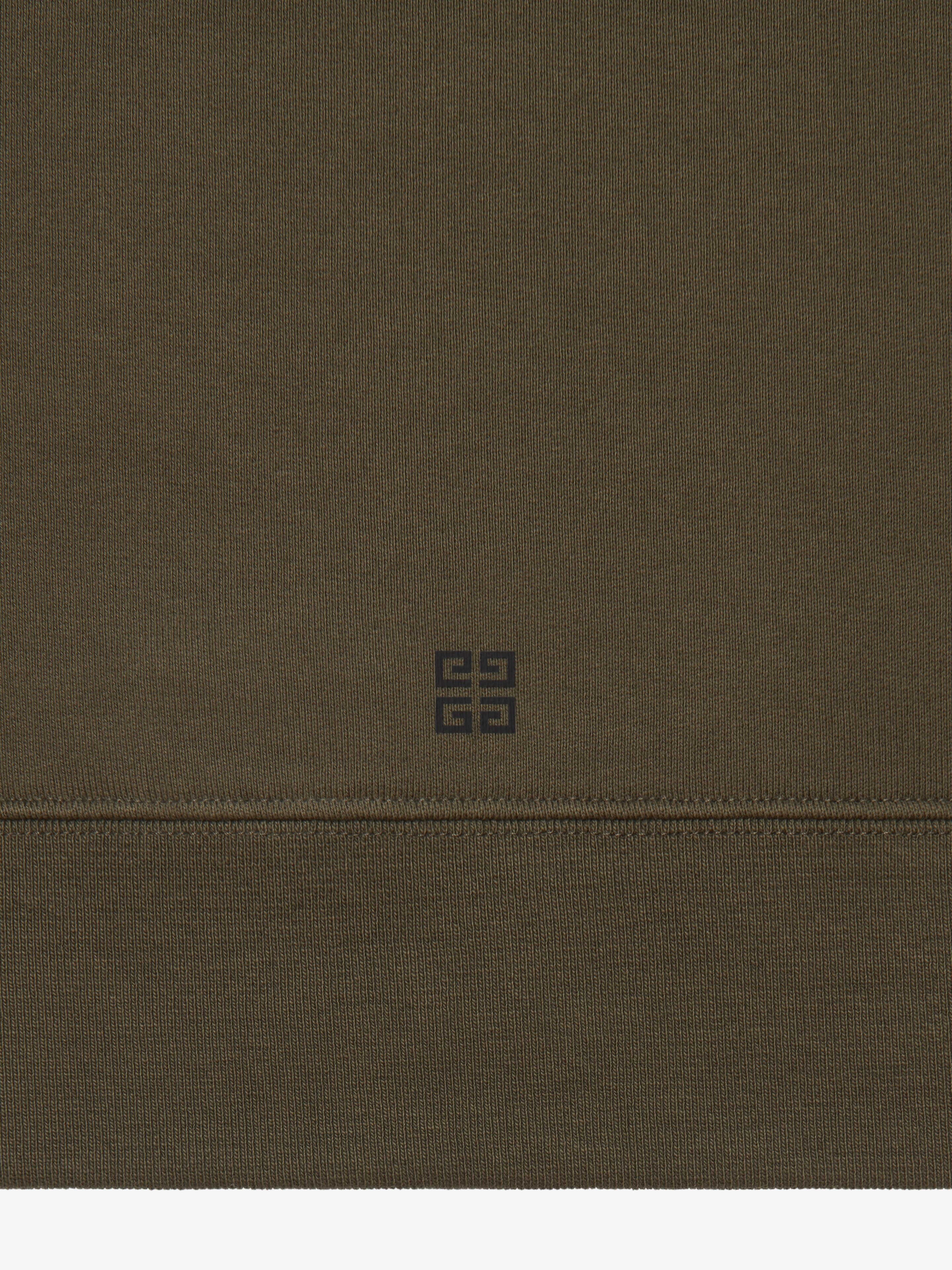 GIVENCHY ARCHETYPE SLIM FIT HOODIE IN FLEECE - 5