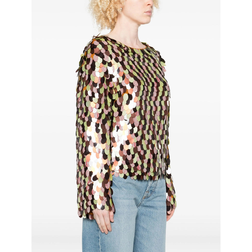 Dries Van Noten Brown Tops - Blouses Women - 3