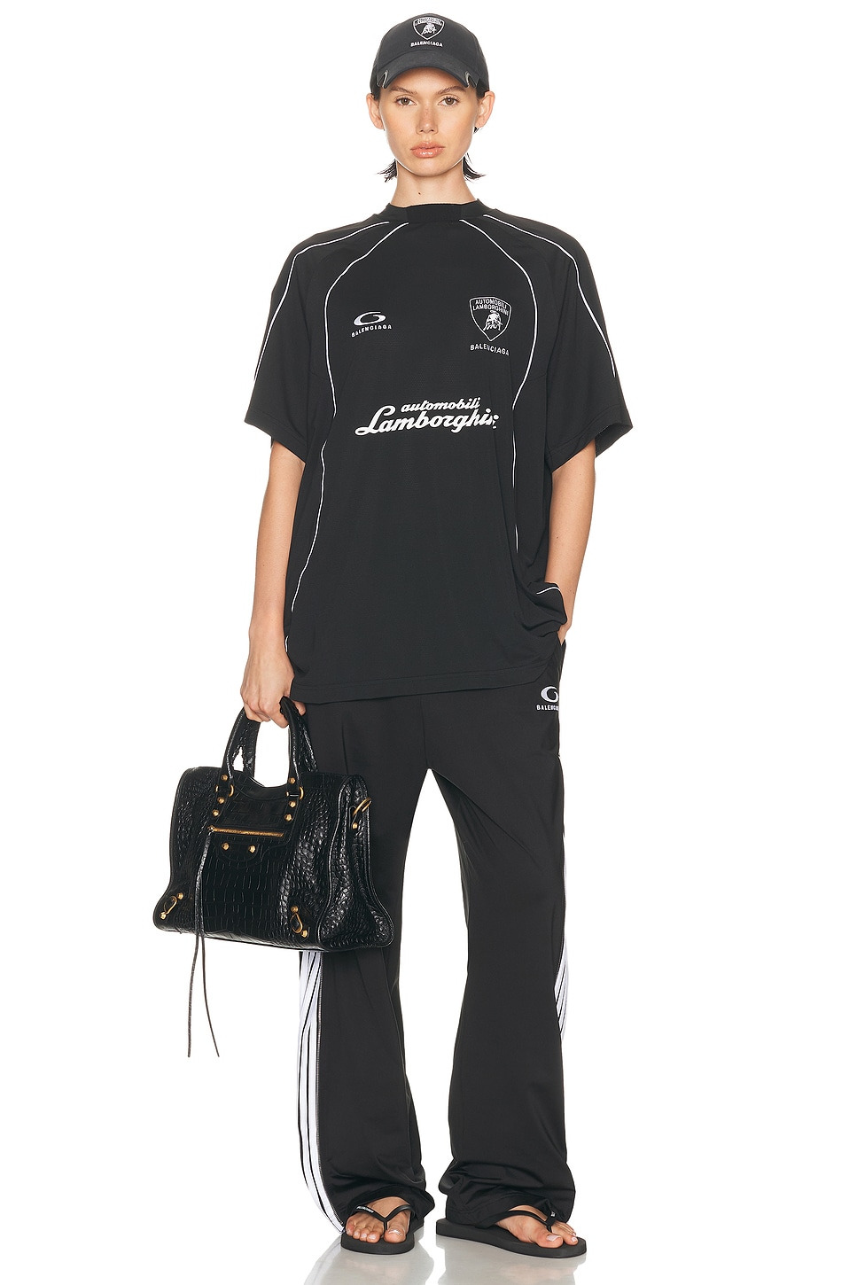 Lamborghini Oversized Soccer T-shirt - 5