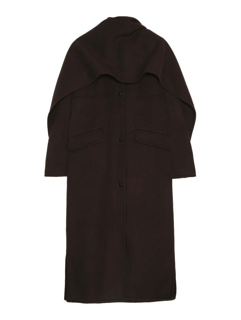 KIPLING SCARF CASHMERE COAT 1