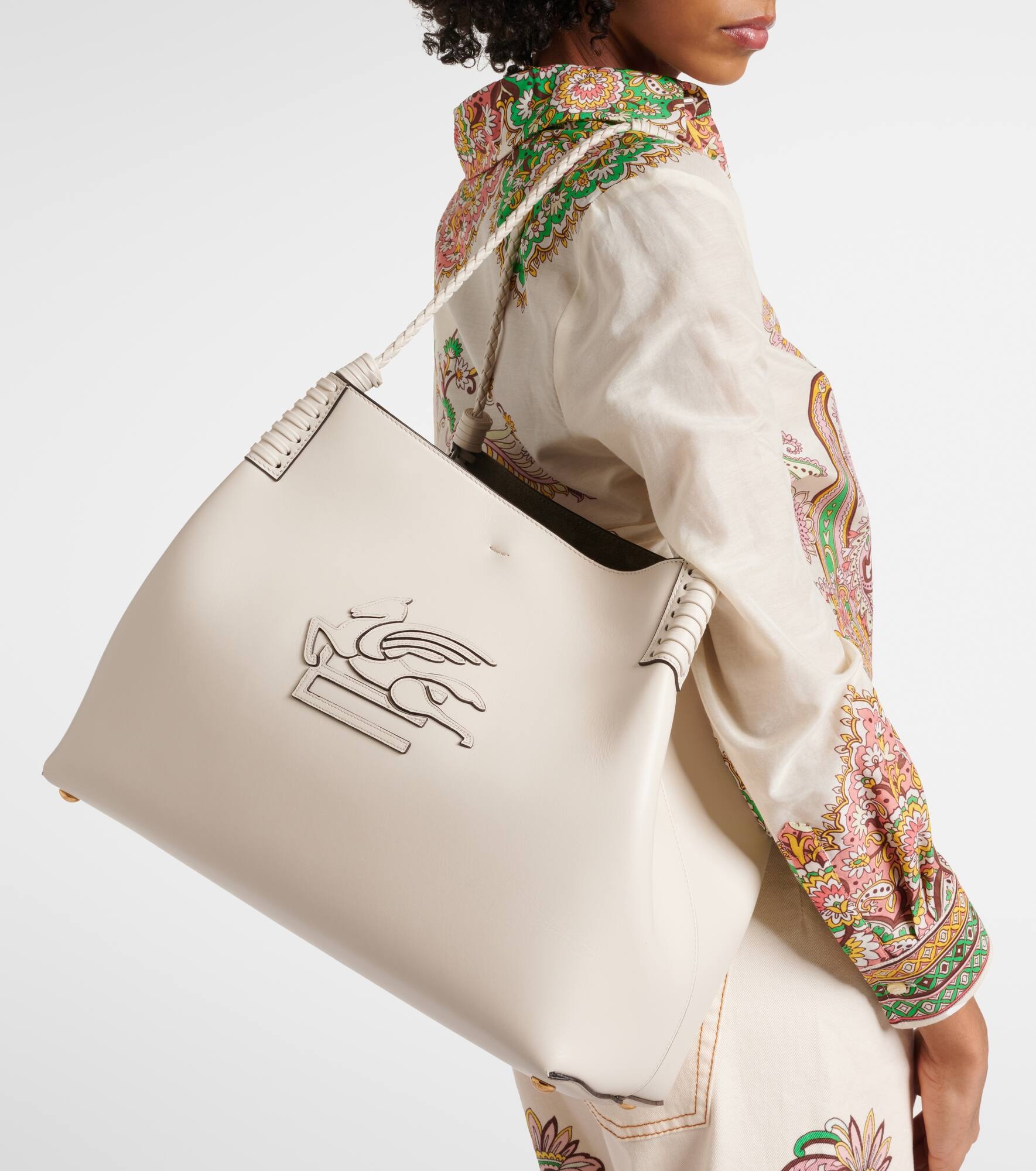 Libra Large leather tote bag - 2
