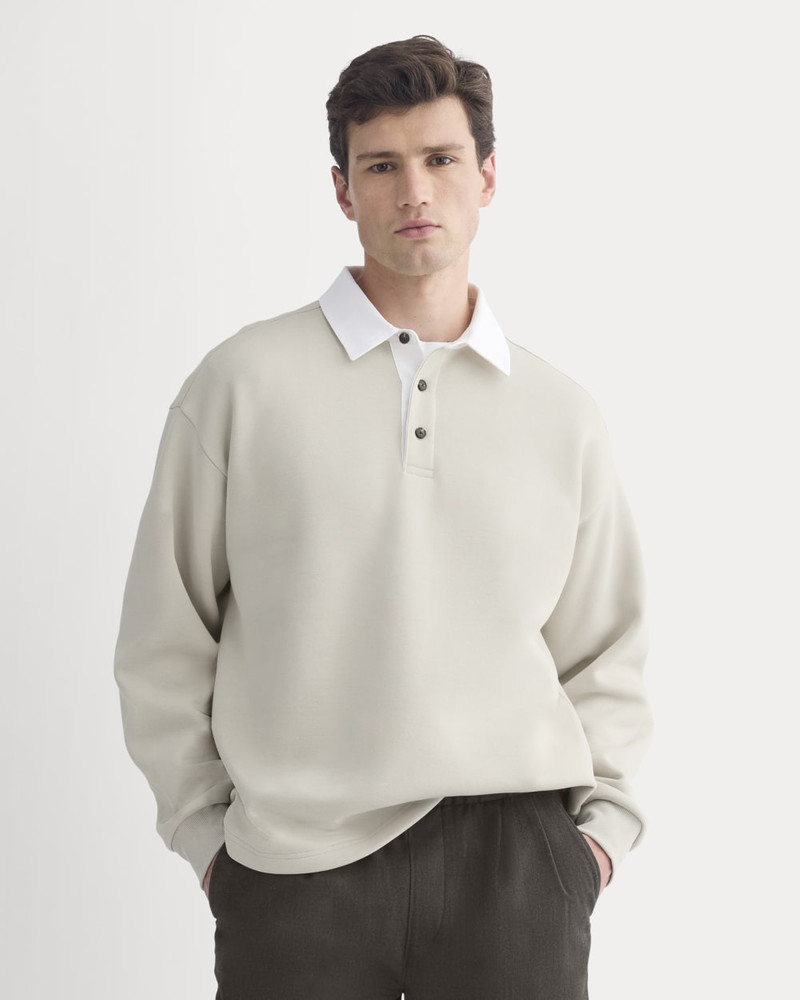 EVERLANE LUXE FLEECE RUGBY POLO outlook
