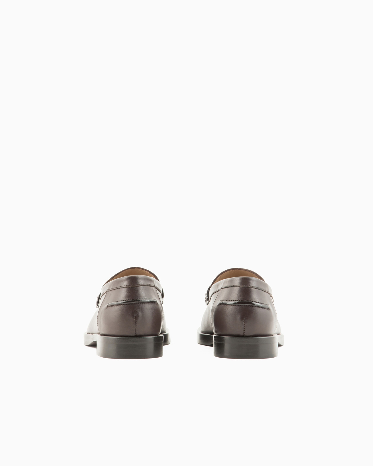 Leather loafers with Icon stirrup - 4