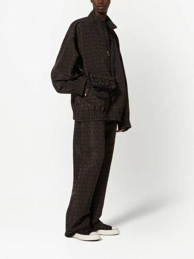 Valentino VLogo-print lightweight jacket outlook
