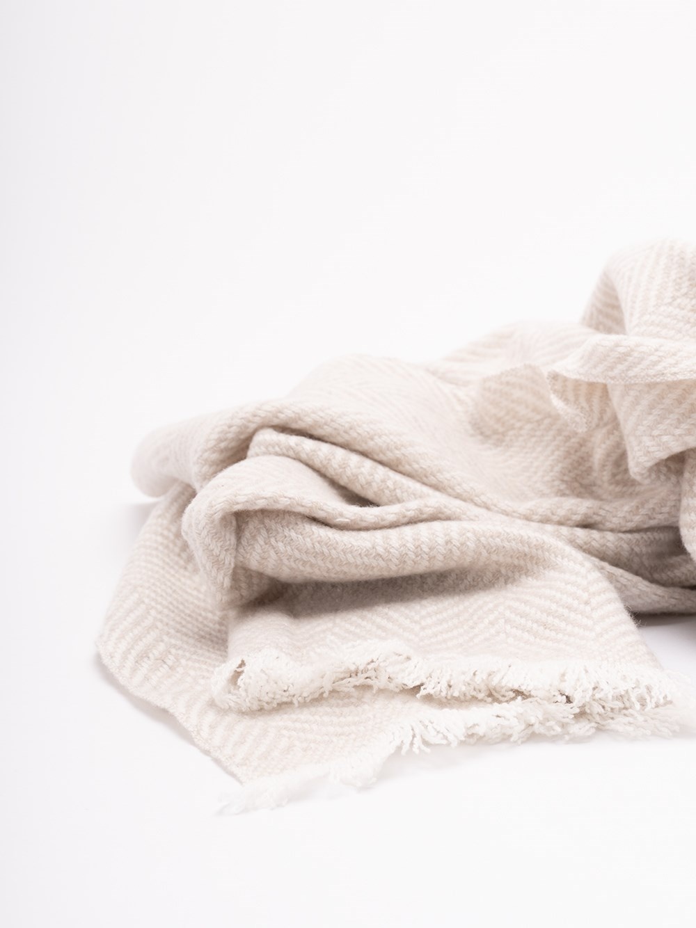 Cashmere Chevron Scarf - 2