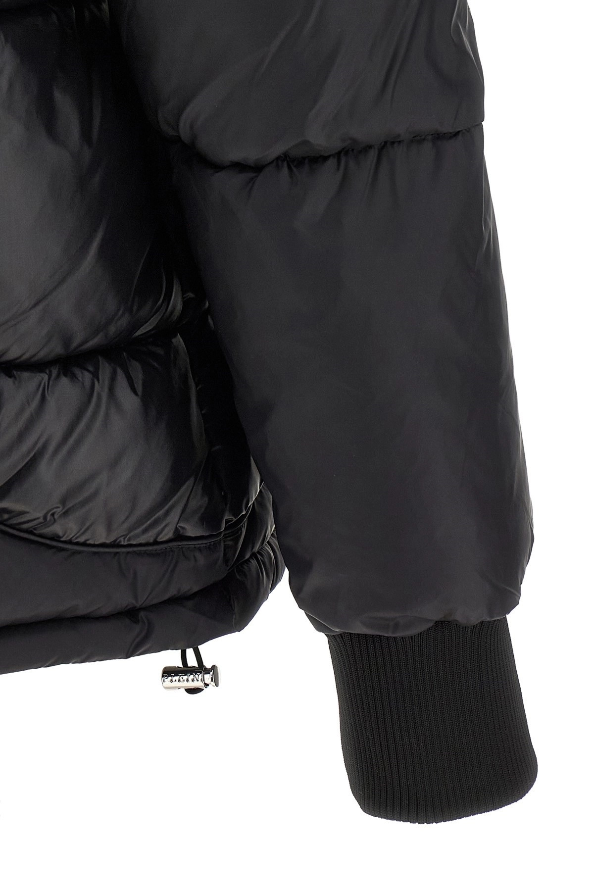 Logo patch down jacket - 4