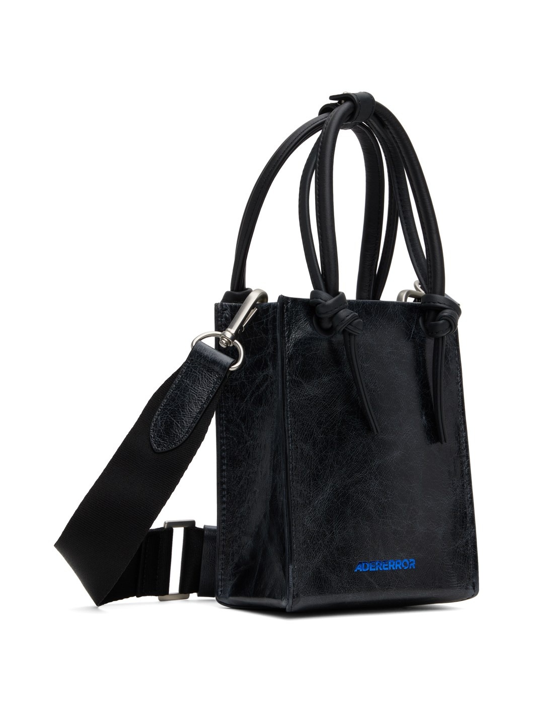 Black Mini Shopping Shoulder Bag - 2