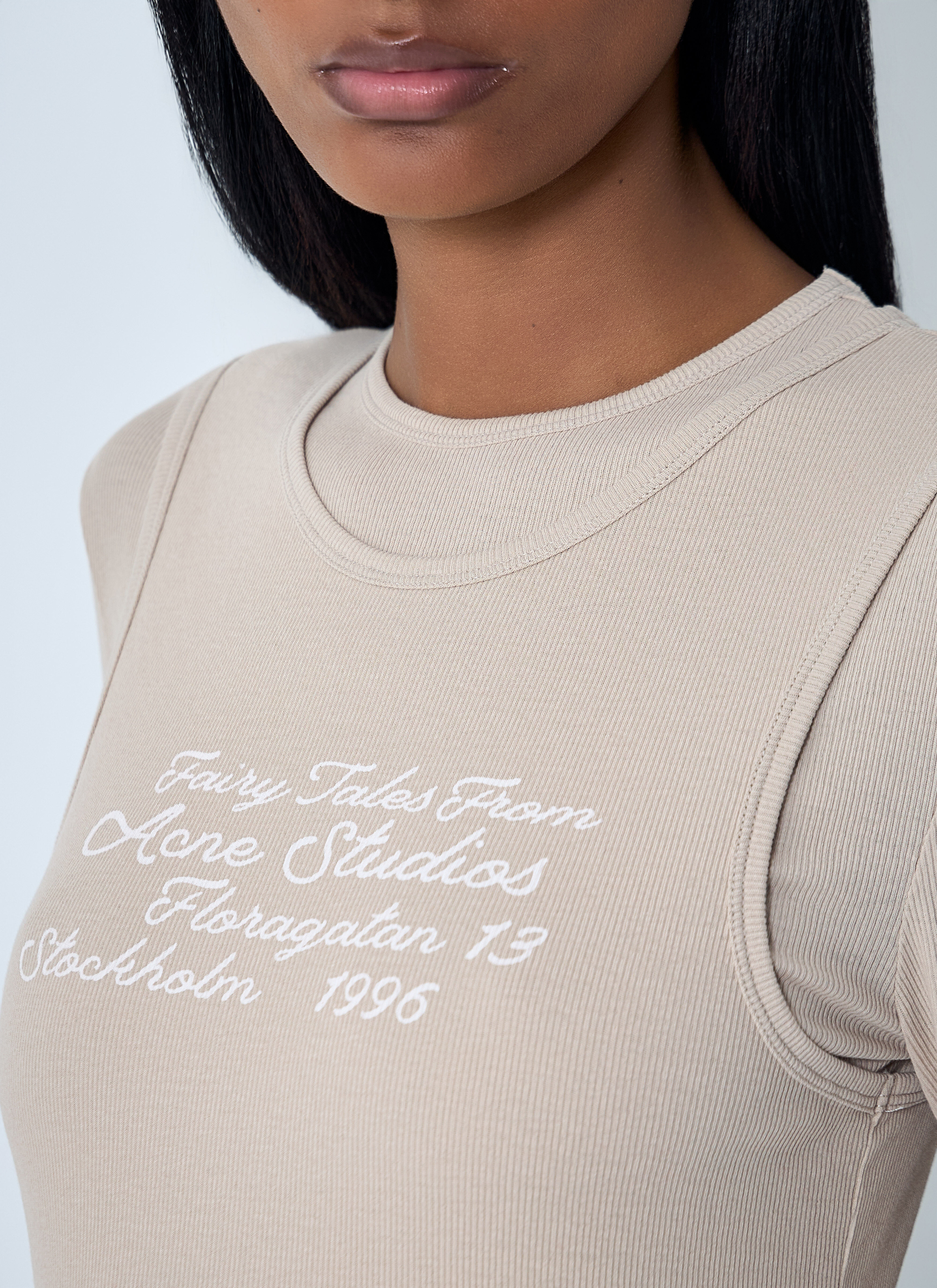 Logo Motif T-Shirt - 5