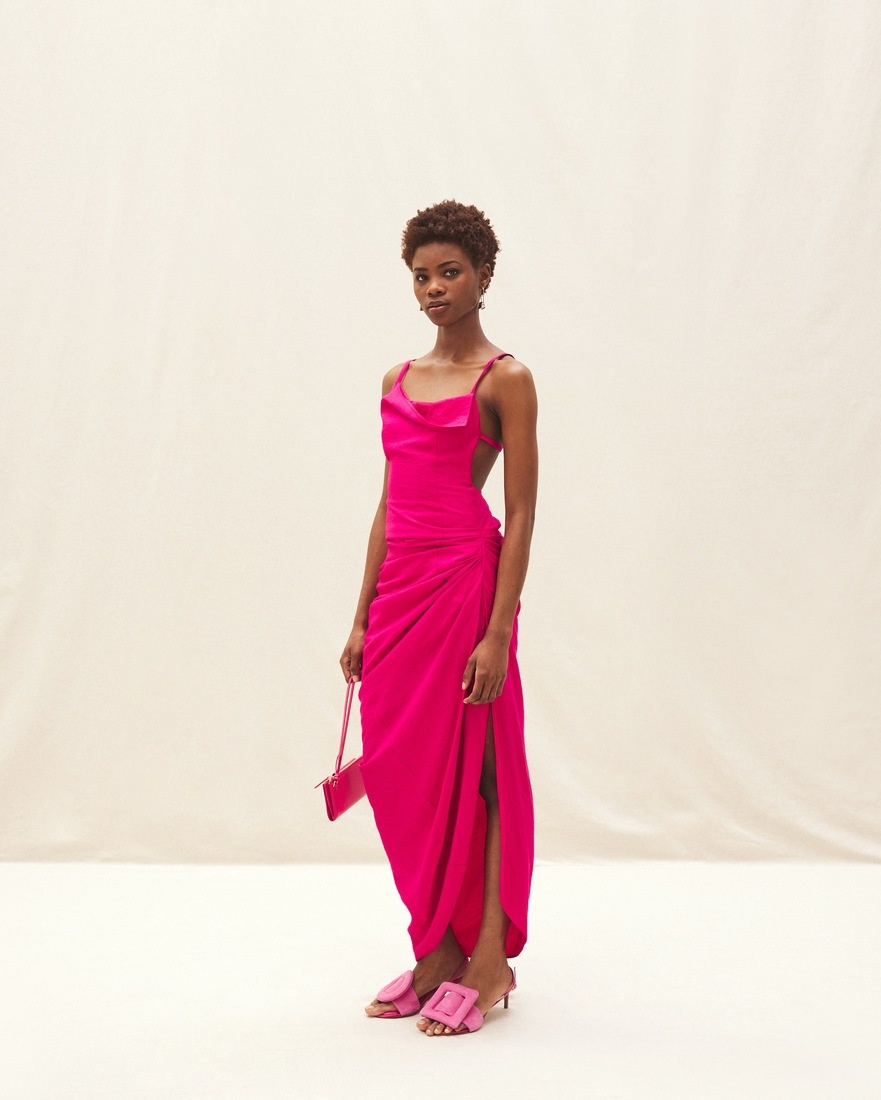 Jacquemus La Robe Norma ローカットバッグ ロングドレス jacquemus-rtw-la-robe-bikini-