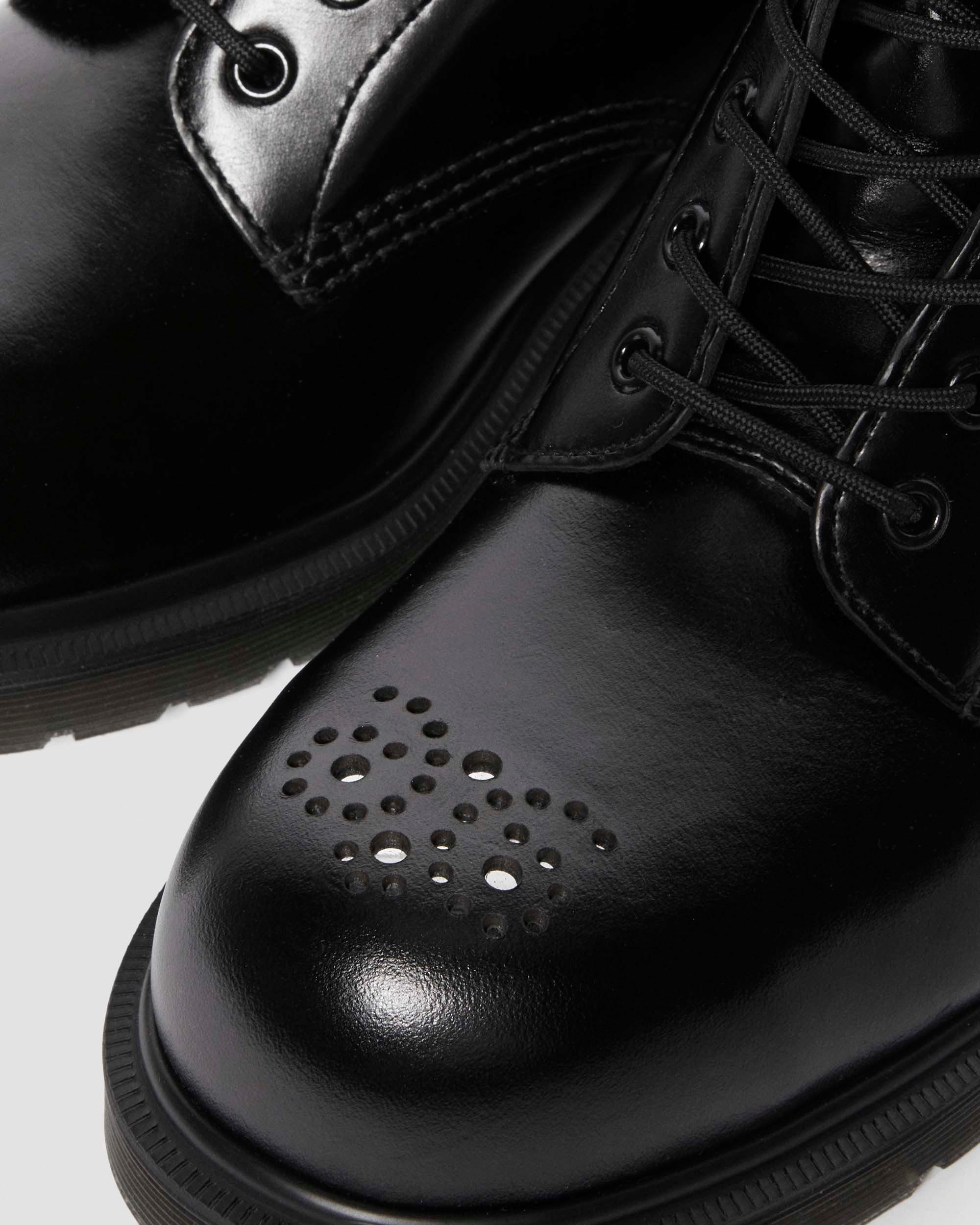 1460 Analine Leather Steel Toe Boots - 7