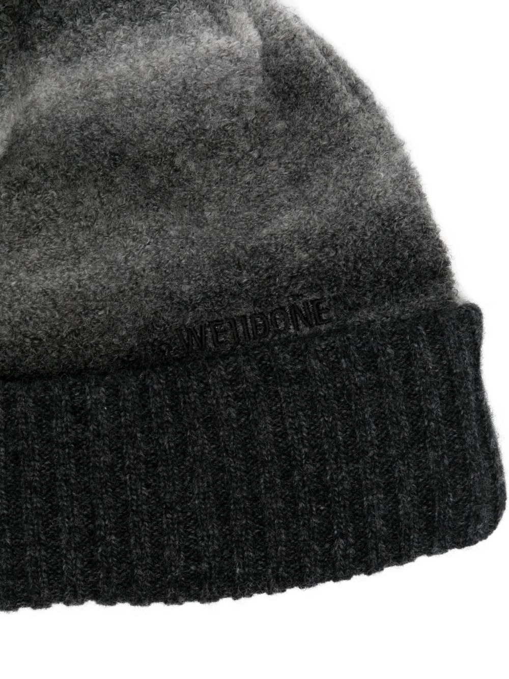 gradient boucle knit beanie - 3