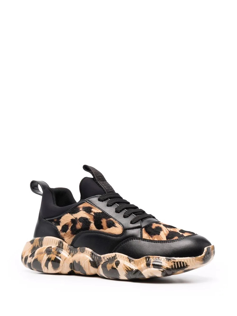 Teddy leopard-print sneakers - 2