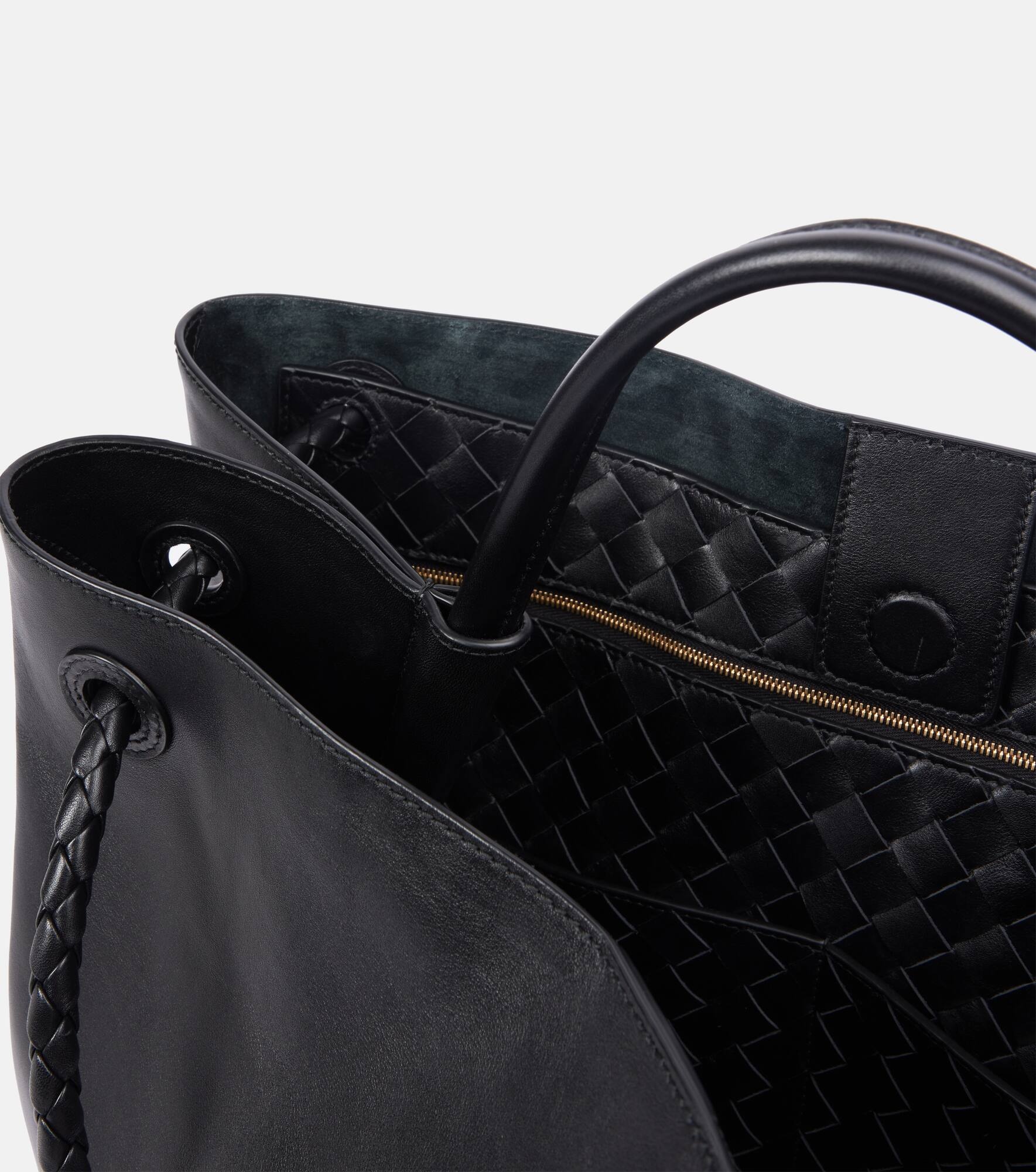 Andiamo Knot Large leather tote bag - 4