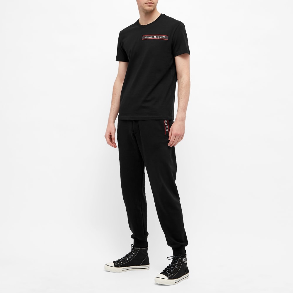 Alexander McQueen Taped Logo Sweat Pants - 6