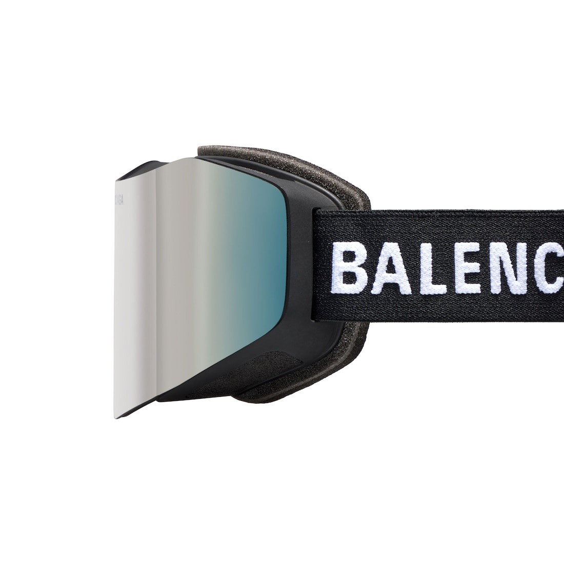 Ski Mask Goggles in Mirror Silver - 5