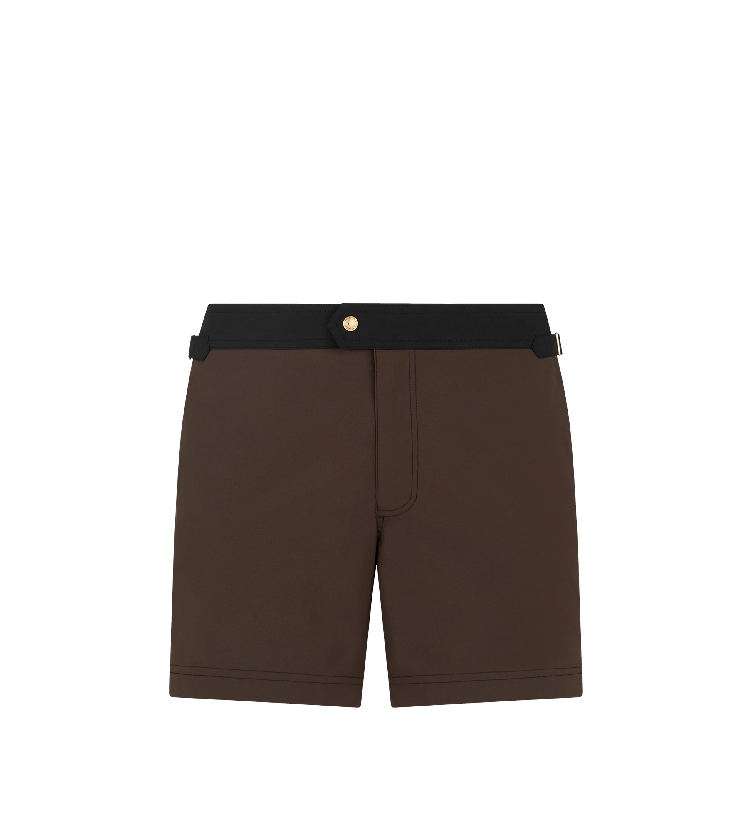 CONTRAST NYLON SWIM SHORT - 1
