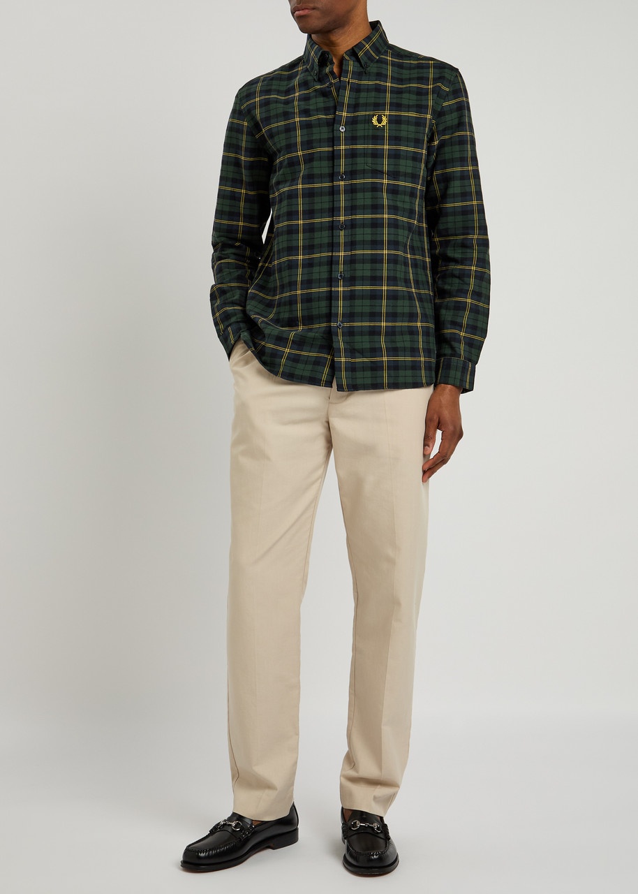 Fred Perry Plaid-print Cotton Shirt - 4