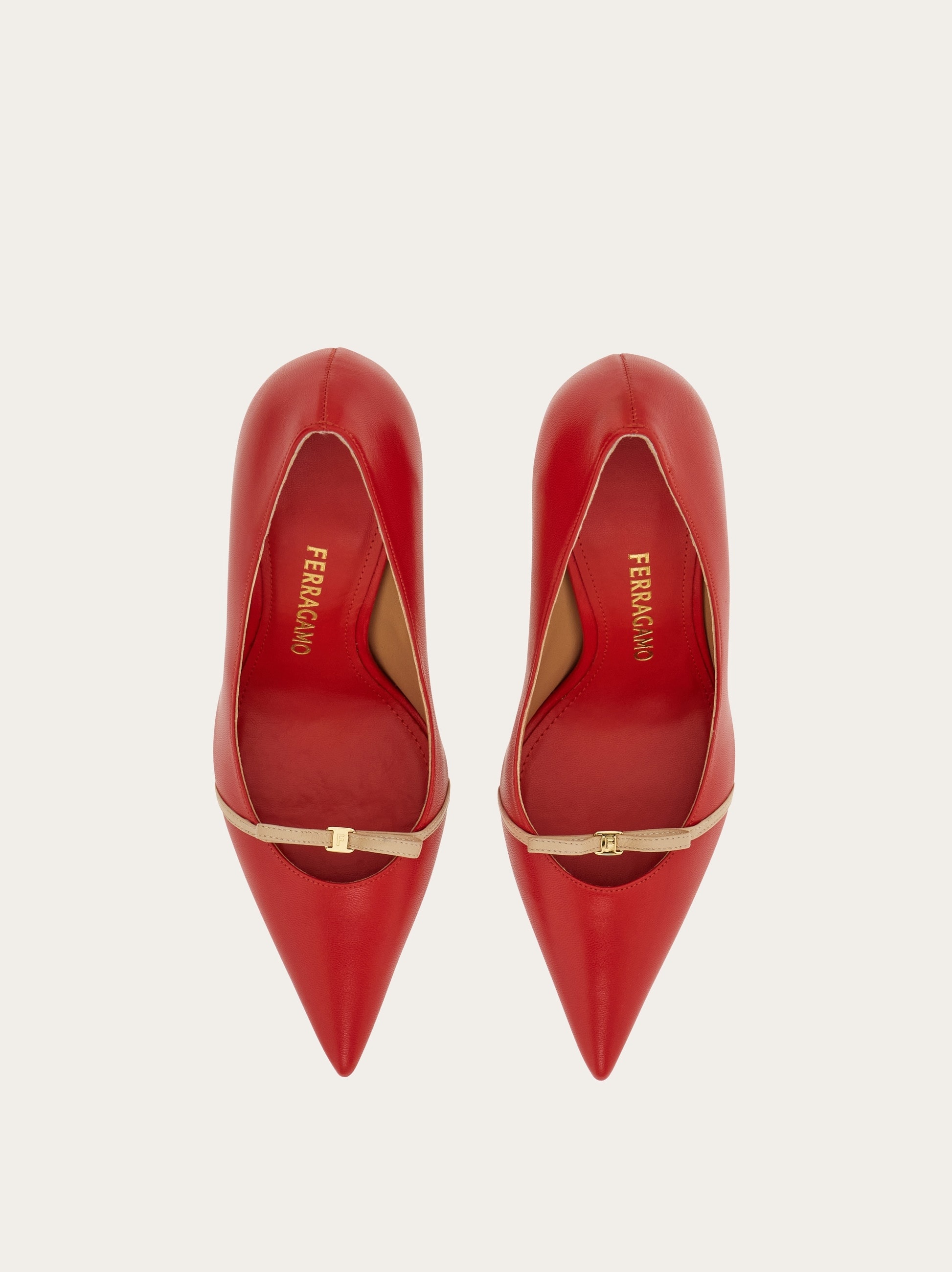 Mini bow mid heel pump - 2
