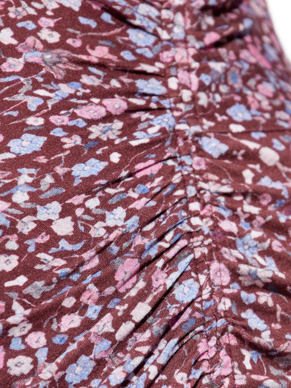 floral-print midi dress - 4