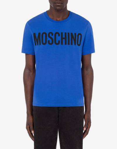 Moschino STRETCH JERSEY T-SHIRT WITH LOGO outlook