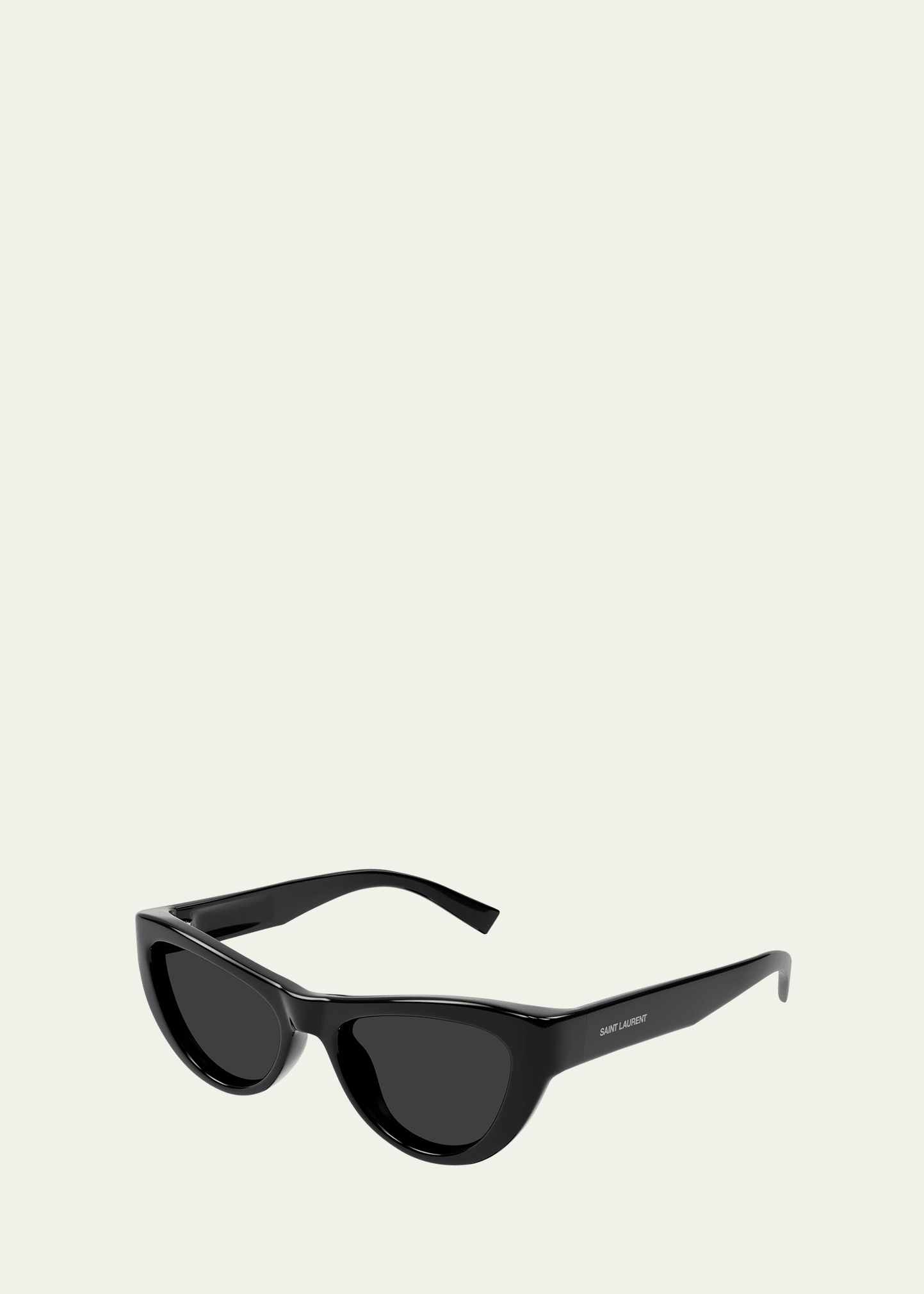 Sleek Logo Plastic Cat-Eye Sunglasses - 2