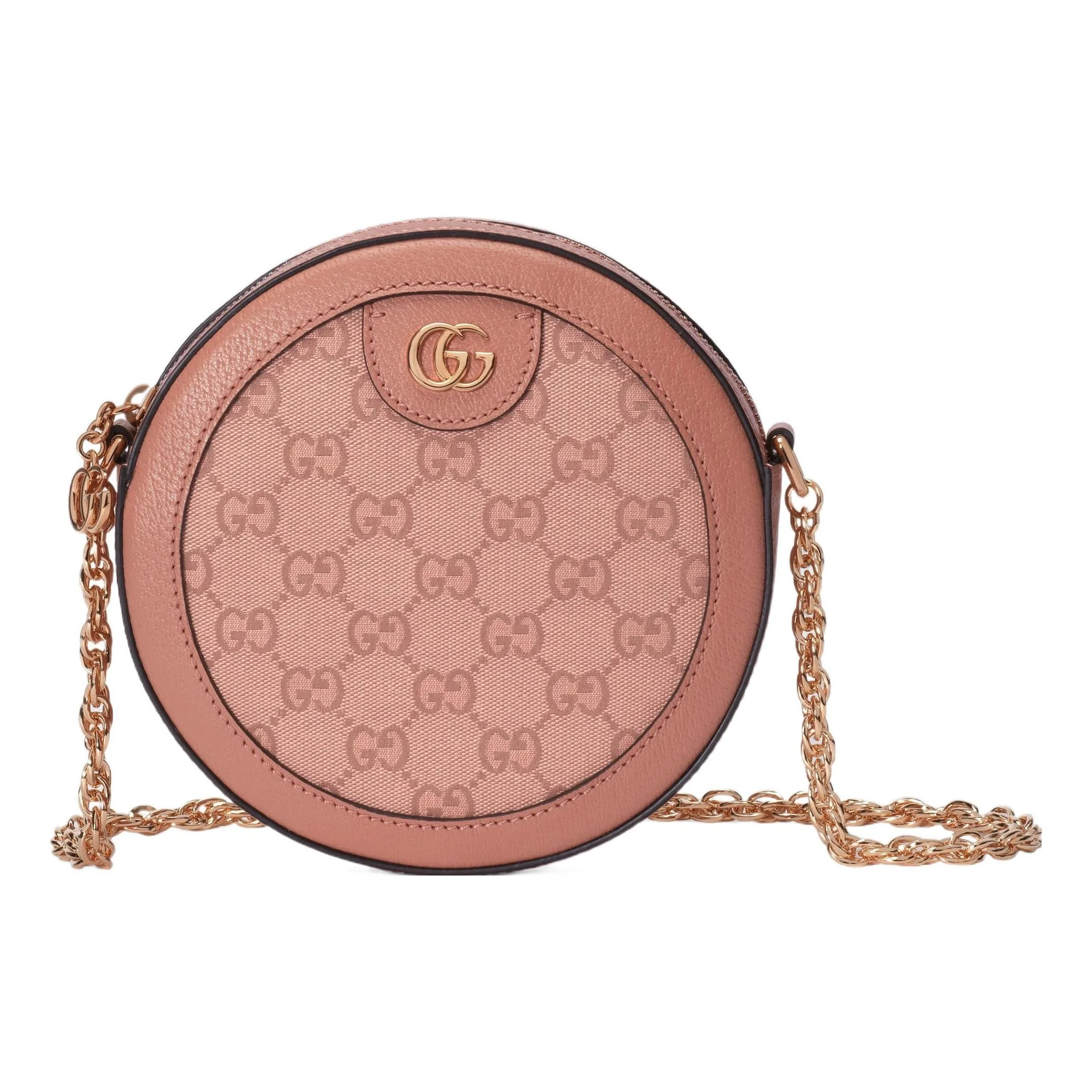 (WMNS) Gucci Ophidia GG Mini Round Shoulder Bag 'Pink' 550618-FACC5-5748 - 1