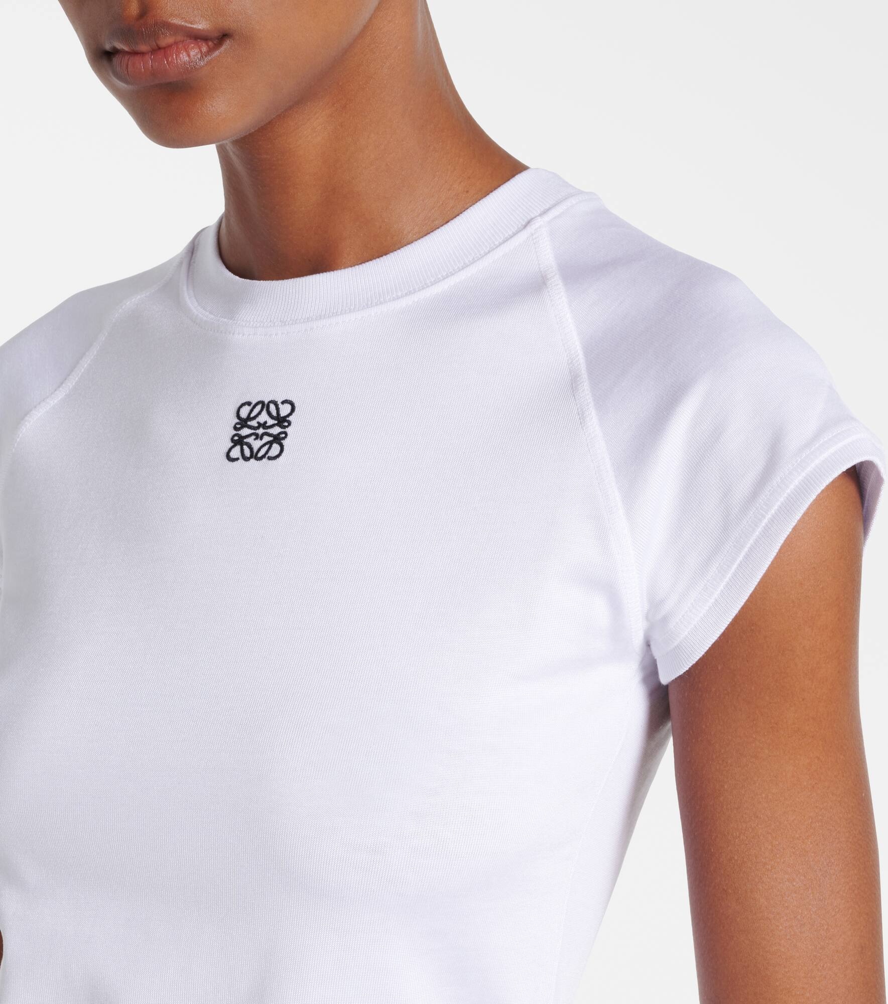 Anagram cotton-blend T-shirt - 4