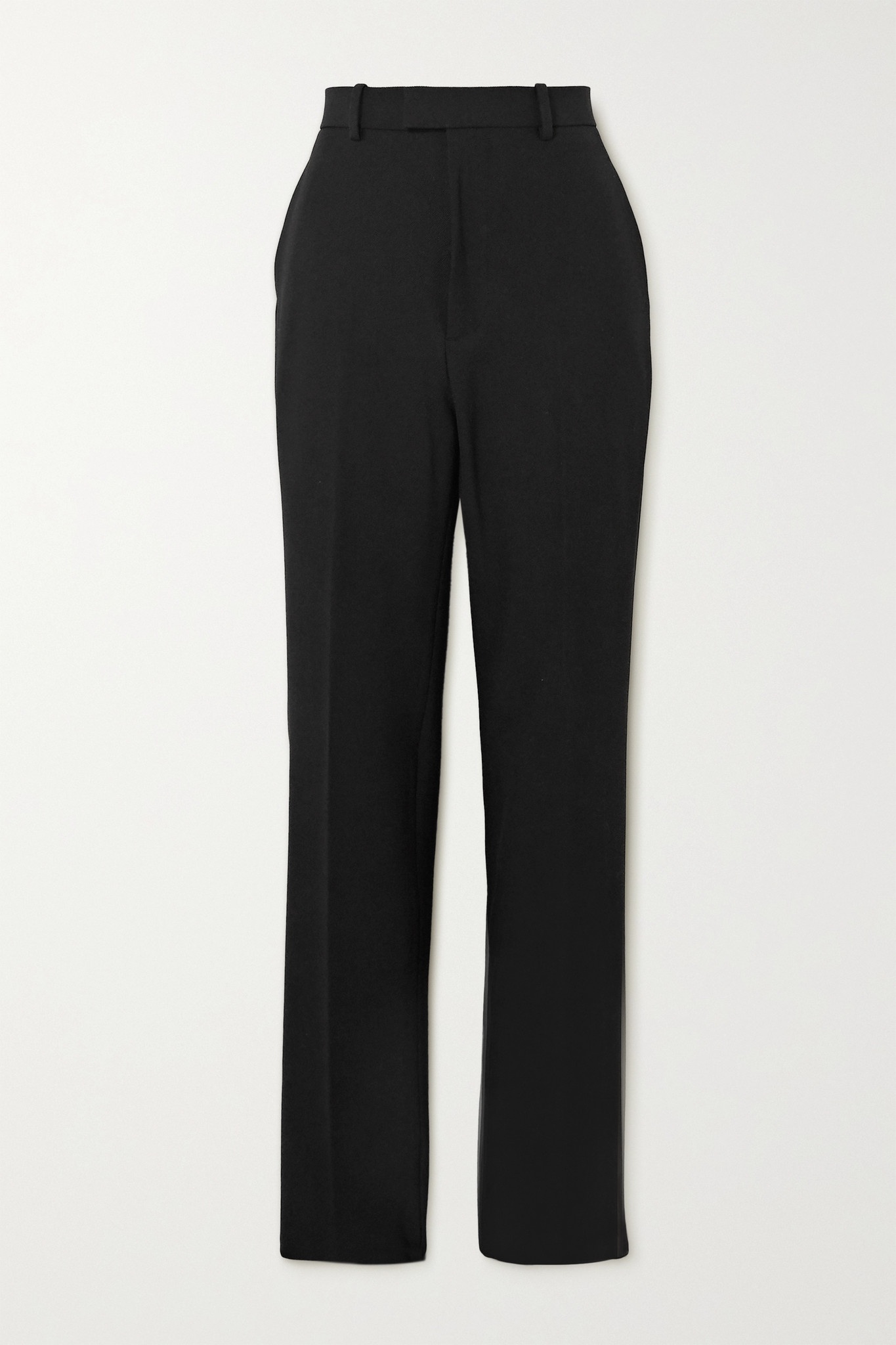 Twill slim-leg pants - 1