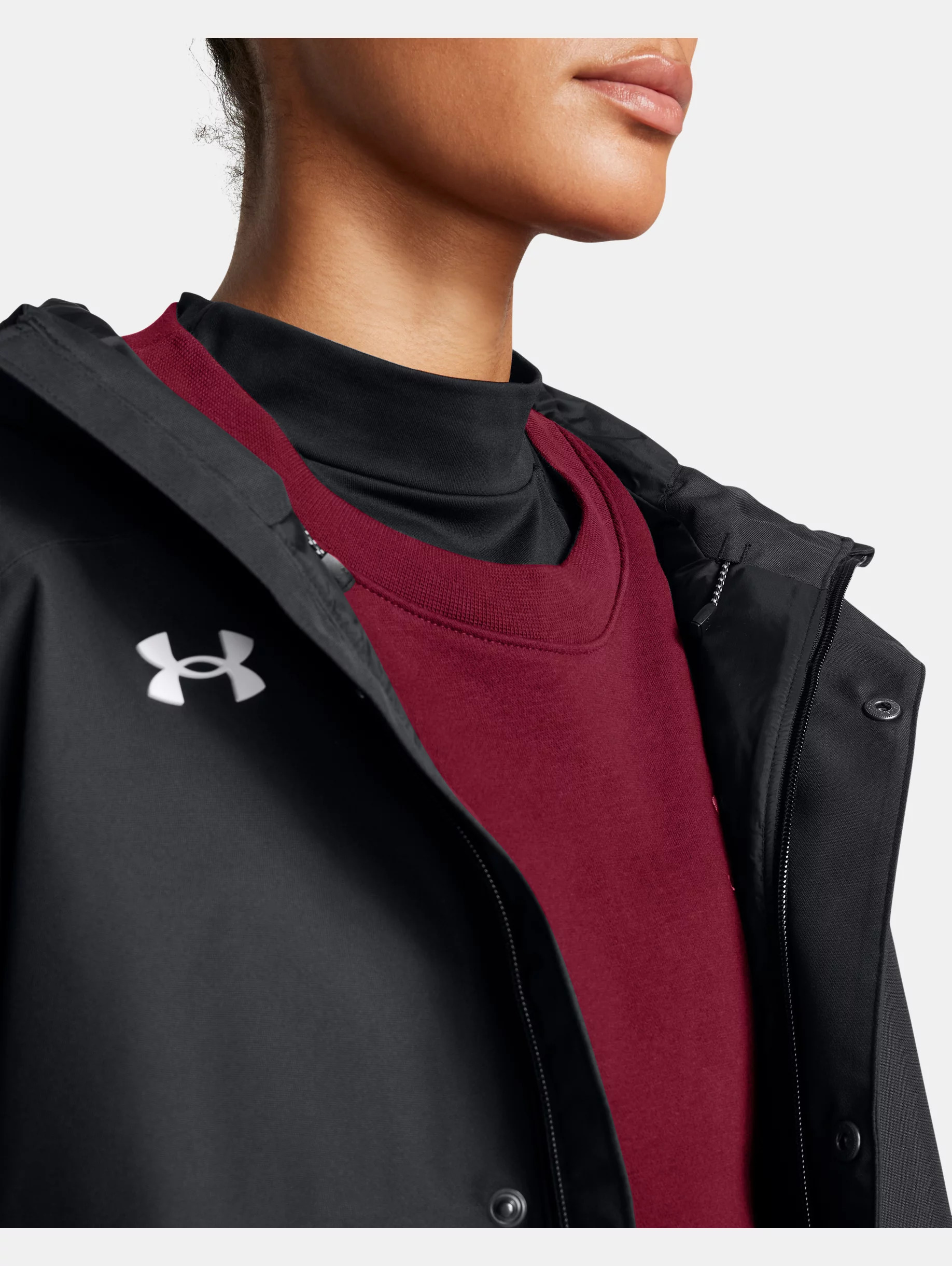 Women's UA Stormproof Lined Rain Jacket - 5
