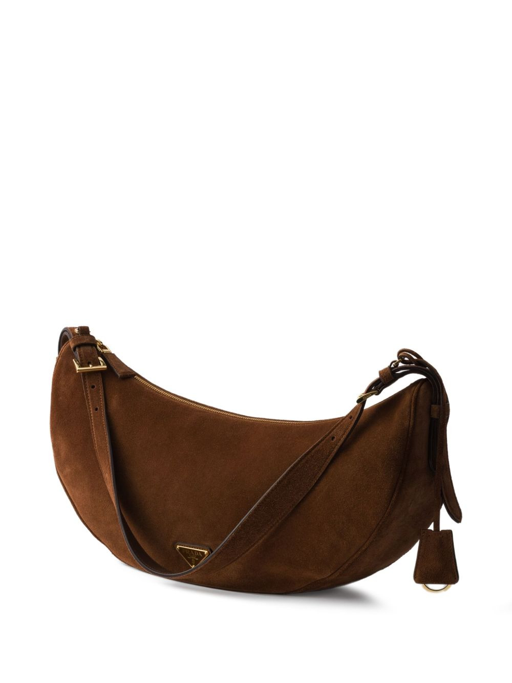 large suede shoulder bag - 5